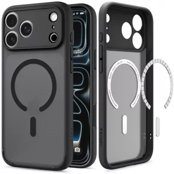 Husă SPIGEN Ultra Hybrid MagSafe iPhone 17 Pro Max / 18 Pro Max Frost neagră
