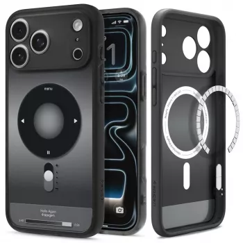 Husă Spigen Ultra Hybrid Mag MagSafe pentru iPhone 18 Pro / 17 Pro - neagră