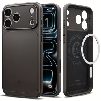 Husă Spigen Thin Fit MagSafe pentru iPhone 17 Pro Max / 18 Pro Max - Gunmetal