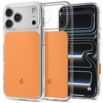 Husă Spigen Ultra Hybrid T Mag MagSafe pentru iPhone 17 Pro Max / 18 Pro Max - portocaliu lucios