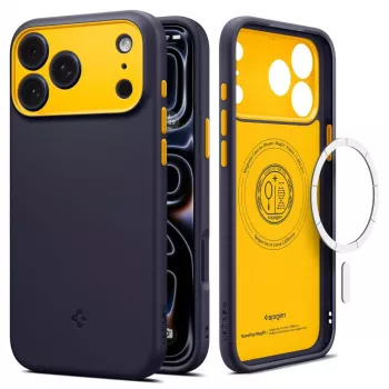 Husă Spigen Nano Pop Hybrid MagSafe pentru iPhone 18 Pro / 17 Pro - Navy Blue