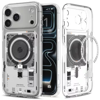 Husă Spigen Ultra Hybrid MagSafe pentru iPhone 17 Pro / 18 Pro Neo One, transparentă