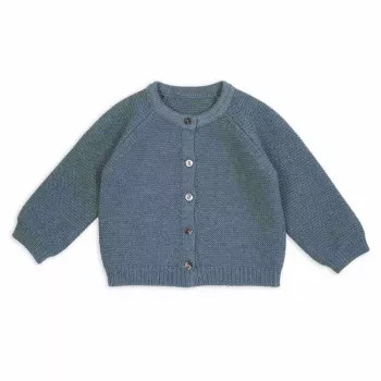 Jachetă bebeluș Lodger Topper tricotată din merino, Dragonfly, mărimea 68