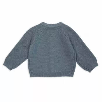 Jachetă bebeluș Lodger Topper tricotată din merino, Dragonfly, mărimea 68