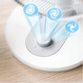 Ventilator de masă Philips Seria 1000, alb