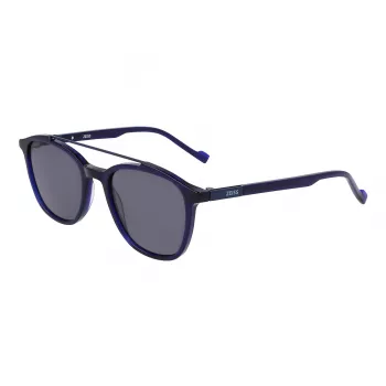 Ochelari de soare dreptunghiulari pentru bărbați ZEISS ZS22518S-415, negru/gri, 52-20-145