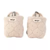 Papuci bebeluș Lodger Slipper Folklore din fleece, Birch, 6-12 luni