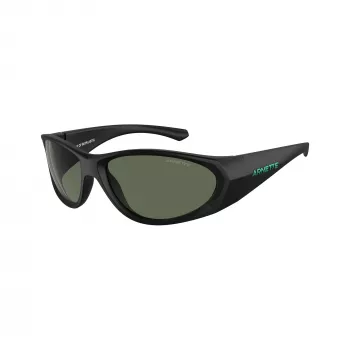 Ochelari de soare dreptunghiulari Arnette AN4342, negru mat/gri, 62-17-125 mm AN4342-275871