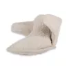 Papuci de casă bebeluș Lodger Slipper Teddy, birch, 3-6 luni