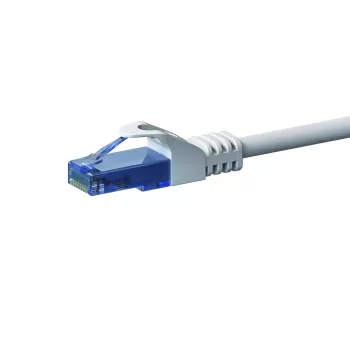 Cablu patch Ethernet DSIT CAT6a U/UTP, 100% cupru, 1,5 m, alb DC-U6A2-015