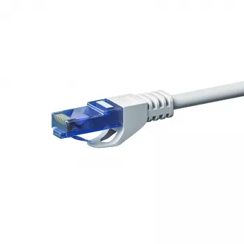 Cablu patch Ethernet DSIT CAT6a U/UTP, 100% cupru, 1,5 m, alb DC-U6A2-015