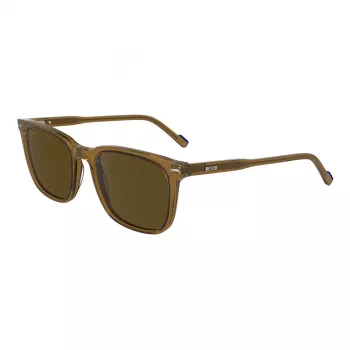 Ochelari de soare bărbați ZEISS ZS24545S-200 dreptunghiulari, ramă neagră, lentile gri din policarbonat, 53-19-145 mm, protecție UV400 100%