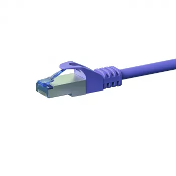 Cablu de rețea DSIT CAT 6a S/FTP LSOH, 50 m, violet DC-6A8-500