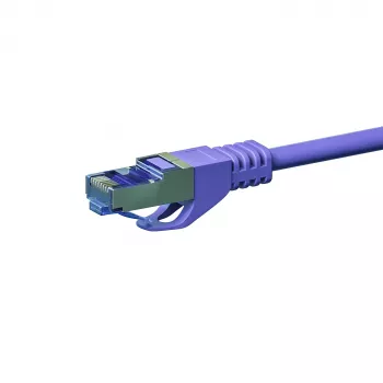 Cablu de rețea DSIT CAT 6a S/FTP LSOH, 50 m, violet DC-6A8-500