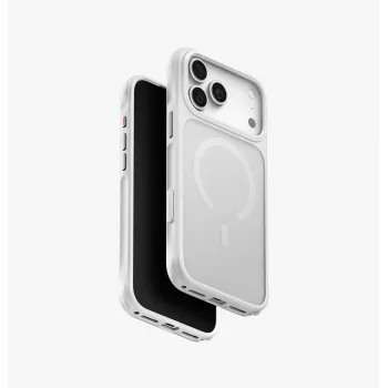 Husă de încărcare UNIQ Veren Magclick pentru iPhone 18 Pro Max / 17 Pro Max - Chalk Frost