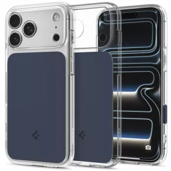 Husă MagSafe SPIGEN Ultra Hybrid T pentru iPhone 17 Pro Max / 18 Pro Max albastru mat