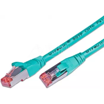Wirewin S/FTP CAT6 0.75m Network Cable, Turquoise (PKW-PIMF-KAT6 0.75 TK)
