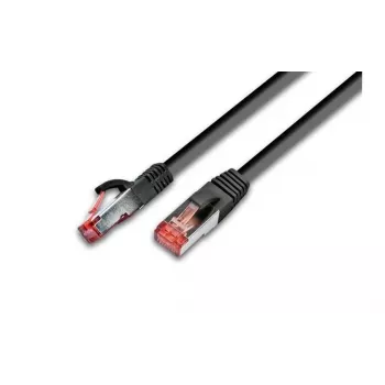 Wirewin Cat6 S/FTP PIMF Patch Cable, LSOH, Black, RJ45 PKW-PIMF-KAT6 2.0 SW