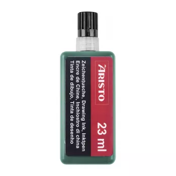 Cerneală de desen ARISTO verde 23 ml, 1 flacon (AR64807)