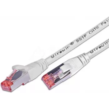 Wirewin CAT6 S/FTP Patch Cable, LSOH, 3m, White PKW-PIMF-KAT6 3.0 WS