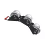 Rolă de deviere cablu Runpotec 10166 cu lanț - 3 zale