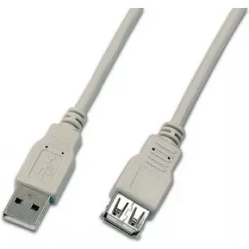Wirewin USB A-A MF 3.0 GR USB Extension Cable 3 m USB 2.0 Grey