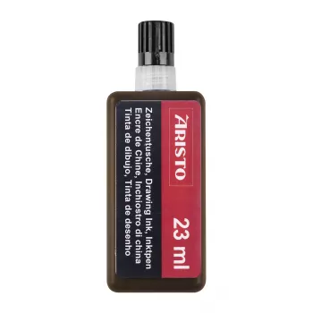 Cerneală de desen ARISTO maro 23 ml, 1 flacon (AR64814)