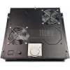 Unitate de ventilație pentru rack Wirewin FAN ROOF 2V BL, 2 ventilatoare, 230V, 460 m³/h, negru