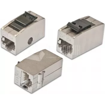 Adaptor keystone Wirewin TKS CAT6A RJ45 mamă la mamă STP 1:1