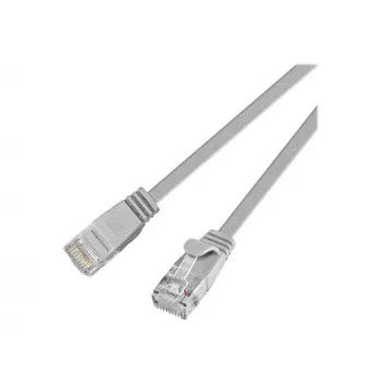Wirewin SLIM Patch Cable UTP Network Cable Grey 15 m Cat6 U/UTP (PKW-SLIM-KAT6 15.0)