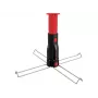 Adaptor dorn multifuncțional Runpotec pentru derulator de cablu XBOARD, oțel inoxidabil, diametru 72 mm, înălțime 196 mm (20696)