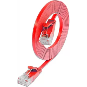 Wirewin Cat.6 Slim Patch Cable, U/UTP, 1.5 m, Red PKW-SLIM-KAT6 1.5 RT