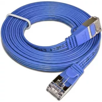 Wirewin Triotronik Cat 6 Patch Cable 0.25m Blue U/FTP (STP) RJ-45 Male/Male PKW-STP-SLIM-KAT6 0.25 BL