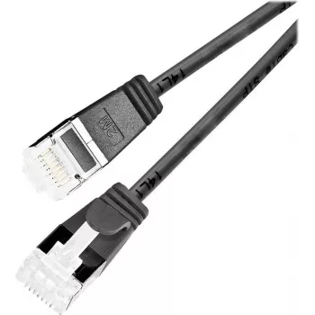 Cablu patch slim Wirewin U/FTP Cat 6a negru 7,0 m PKW-LIGHT-STP-K6A 7.0 SW