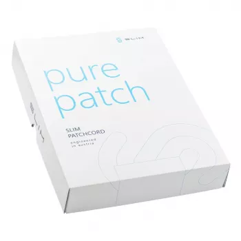 Cablu patch Wirewin SLIM KAT6A 10 Gigabit Light, 0,25m, U/FTP, Ø 3,8mm, galben, pachet de 50 (SLIM-LS-K6A 0.25 YE 50)
