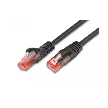 Cablu patch de rețea Wirewin PKW-UTP-KAT6 0.5 SW Cat6 U/UTP, 0,5 m, negru