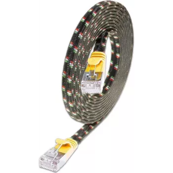 Cablu patch Wirewin Cat.6 SLIM-Tough F/FTP, 0,5 m, galben PKW-TOUGH-STP-K6 0.5 GE