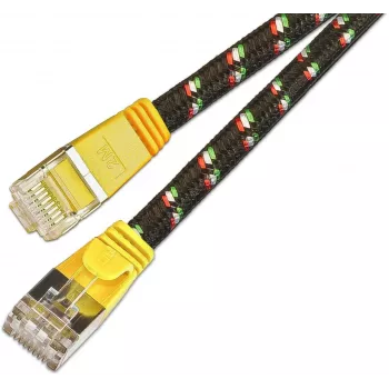 Cablu patch Wirewin Cat.6 SLIM-Tough F/FTP, 0,5 m, galben PKW-TOUGH-STP-K6 0.5 GE
