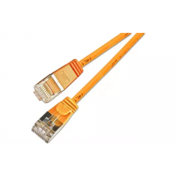 Cablu patch Wirewin SLIM UL6 7,5 m Cat.6 Slim-Light U/UTP, portocaliu PKW-LIGHT-K6 7.5 OR
