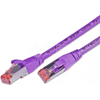 Cablu de rețea Wirewin S/FTP CAT6, 0,25 m, violet (PKW-PIMF-KAT6 0.25 VT)
