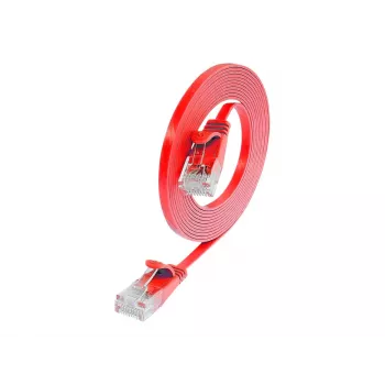 Cablu patch slim Wirewin Cat.6 U/UTP, 2,0 m, roșu PKW-SLIM-KAT6 2.0 RT