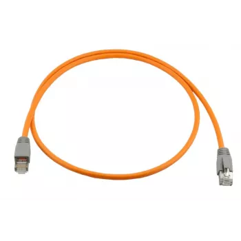 Cablu patch industrial CAT6A S/FTP Wirewin, manta PUR, anti-UV, portocaliu, 3,0 m, PKW-I0-SF-K6A-PUR 3.0 OR