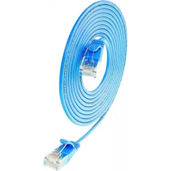 Cablu patch slim-light Wirewin Cat.6 U/UTP, 0,5 m, albastru PKW-LIGHT-K6 0.5 BL