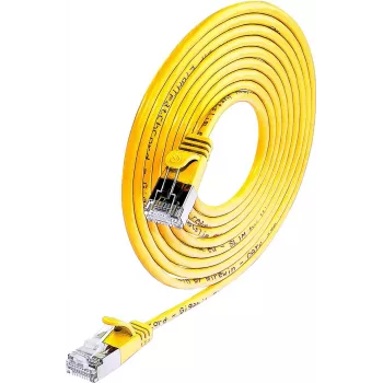 Wirewin Triotronik F/UTP Cat6 Patch Cable 10m Grey RJ45 PKW-LIGHT-STP-K6 10.0 GE