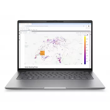 Laptop stație de lucru mobilă HP ZBook 8 G2i 14, 14 inch WQXGA OLED 400 Nits, Intel Core Ultra X7 358H, 32 GB RAM, 1 TB SSD, Windows 11 Pro