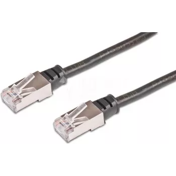 Wirewin PKW-OUT-K5E 0.3 Network Cable, Black, 0.3 m, Cat5e, U/FTP (STP), RJ45