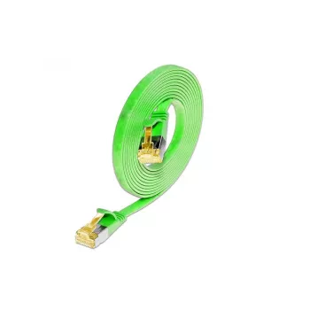 Wirewin Cat6a U/FTP Slim Patch Cable RJ45 - 1.5 m, Green PKW-STP-SLIM-K6A 1.5 GN