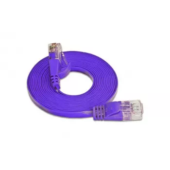 Cablu patch slim Wirewin Cat.6 U/UTP 10 m violet, 1 Gbps, RJ45 PKW-SLIM-KAT6 10.0 VT