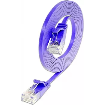 Cablu patch Wirewin Triotronik Cat 6 U/UTP 5 m RJ45 violet PKW-SLIM-KAT6 5.0 VT