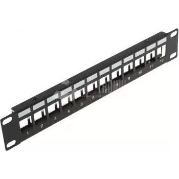 Panou orb pentru module keystone Wirewin cu 12 porturi, 10